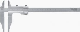 Tesa 00510821 Vernier caliper with Knife-edge Jaws for external jaws and rounded faces for Internal dimensions with Fine Adjust Device 0-300mm