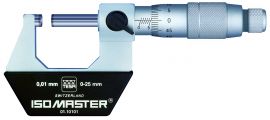 Tesa 00110101 ISOMASTER micrometer with Analogue Indication 0-25mm