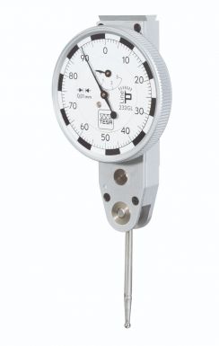 Tesa P-LINE 01810409 232GL analogue lever-type dial test indicator, lateral, 3 mm, 0,01 mm, Ø 40 mm