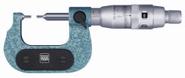 Tesa 00311301 TESAMASTER AD Micrometer with Small Measuring Faces 2mm diameter range 0-25mm