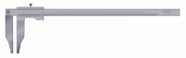 Tesa 00510506 Vernier caliper 0-200mm Res .05mm with rounded measuring faces for internal dimensions