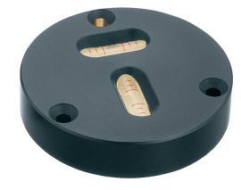 TESA 05331500 Crossed Spirit Level for Assembly, 2 mm/5 mm Analogue Scale Interval, 40 mm Diameter
