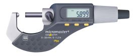 Tesa 06030088 MICROMASTER Micrometer with Prismatic Measuring Faces 0.2-0.27