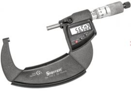 Starrett 795.1MXRL-75 Digital Micrometer 50-75mm, Resolution 0.001mm, IP67 coolant proof, RS232 SPC output, Includes setting standard