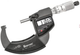 Starrett 796.1MXRL-50 Digital Micrometer 25-50mm, Resolution 0.001mm, IP67 coolant proof, METRIC ONLY. Includes setting standard