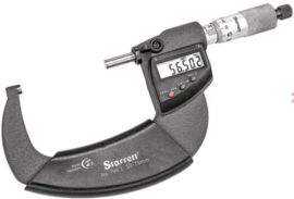 Starrett 796.1MXRL-75 Digital Micrometer 50-75mm, Resolution 0.001mm, IP67 coolant proof, METRIC ONLY. Includes setting standard