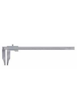Tesa 00530521 Vernier caliper 0-12"/0-300mm Res .02mm with rounded measuring faces for internal dimensions